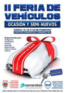 Feria de Vehículos de Soria Cartel 2014