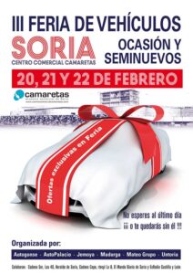 Feria de Vehículos de Soria Cartel 2015