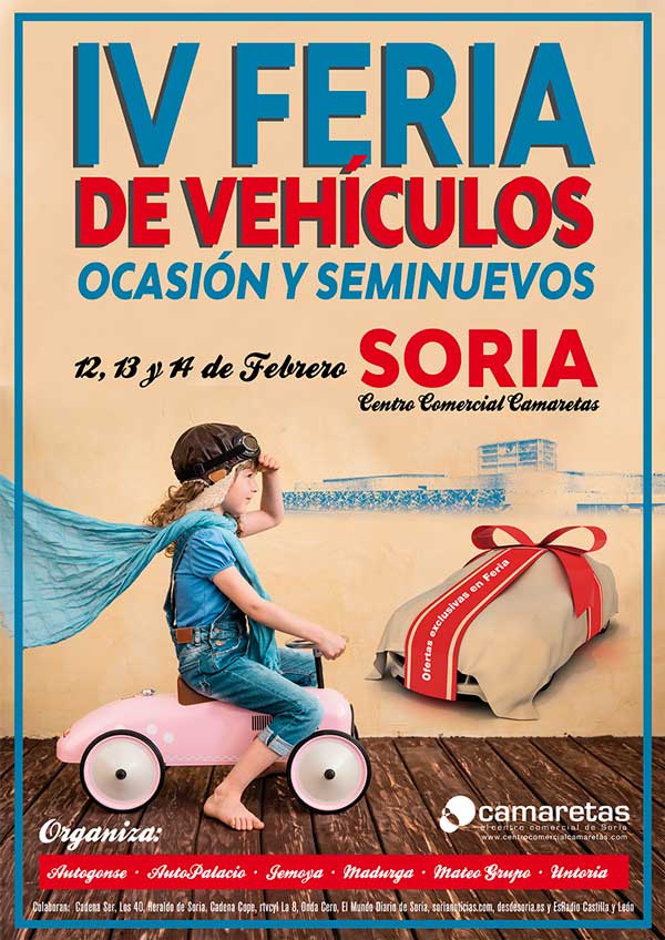 Feria de Vehículos de Soria Cartel 2016