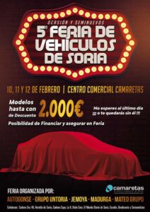 Feria de Vehículos de Soria Cartel 2017