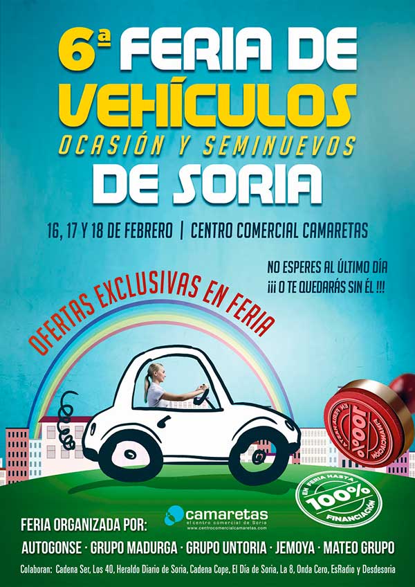 Feria de Vehículos de Soria Cartel 2018