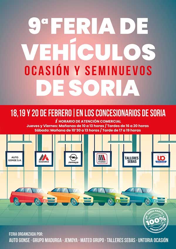 Feria de Vehículos de Soria Cartel 2021