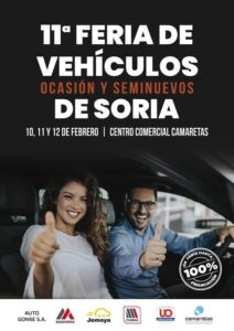 Feria de Vehículos de Soria Cartel 2023