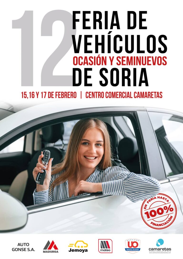 Cartel 12 Feria de Vehículos de Soria